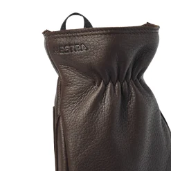 Eirik Deerskin handsker (Chocolate)-HESTRA
