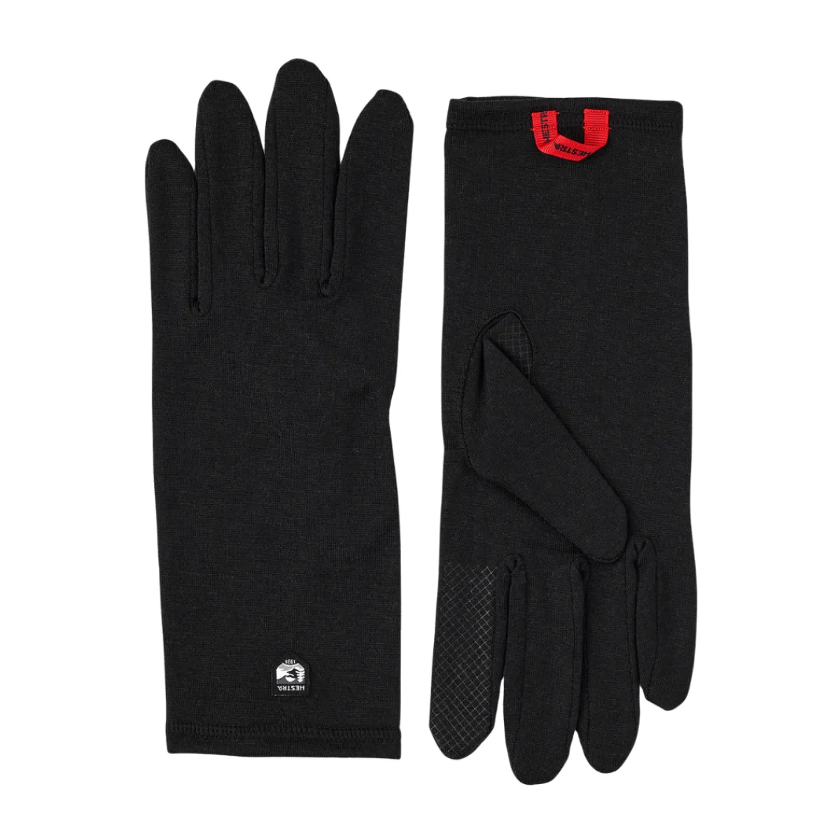 Merino Wool Liner Long Inderhandsker (Black)-HESTRA Sale