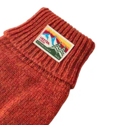 Raggwool Glove uldhandsker (Brick Red)-HESTRA Sale