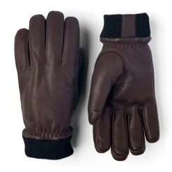 Tore Deerskin handske, herre (Chocolate)-HESTRA Discount