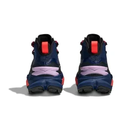 ONE ONE Mafate Hike vandrestøvle, dame (Midnight Blue / Neon Flame)-HOKA Hot