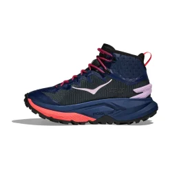 ONE ONE Mafate Hike vandrestøvle, dame (Midnight Blue / Neon Flame)-HOKA Hot