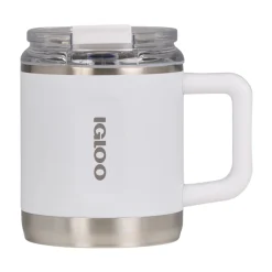 Coffee Mug - termokrus 440 ml (White)-IGLOO Clearance
