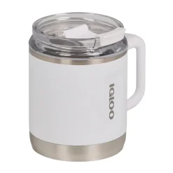 Coffee Mug - termokrus 440 ml (White)-IGLOO Clearance
