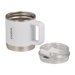 Coffee Mug - termokrus 440 ml (White)-IGLOO Clearance