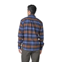 Klitmøller Collective Bobby Shirt, herre (Navy Rust Check)-KLITMØLLER COLLECTIV Online