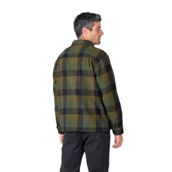 Klitmøller Collective Casper Shirt, herre (Olive Check)-KLITMØLLER COLLECTIV Sale