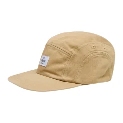 Klitmøller Collective Five Panel Corduroy Cap (Sand)-KLITMØLLER COLLECTIV
