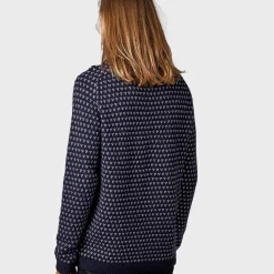 Klitmøller Collective Hugo Knit sweater (Navy Cream)-KLITMØLLER COLLECTIV Clearance