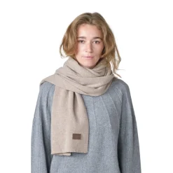 Klitmøller Collective Rib Scarf halstørklæde (Sand)-KLITMØLLER COLLECTIV Hot