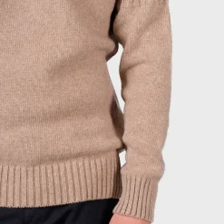 Klitmøller Collective Søren Knit sweater, herre (Sand)-KLITMØLLER COLLECTIV Clearance