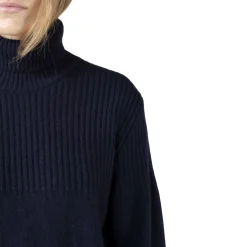 Klitmøller Collective Svale Knit striktrøje, dame (Navy)-KLITMØLLER COLLECTIV New