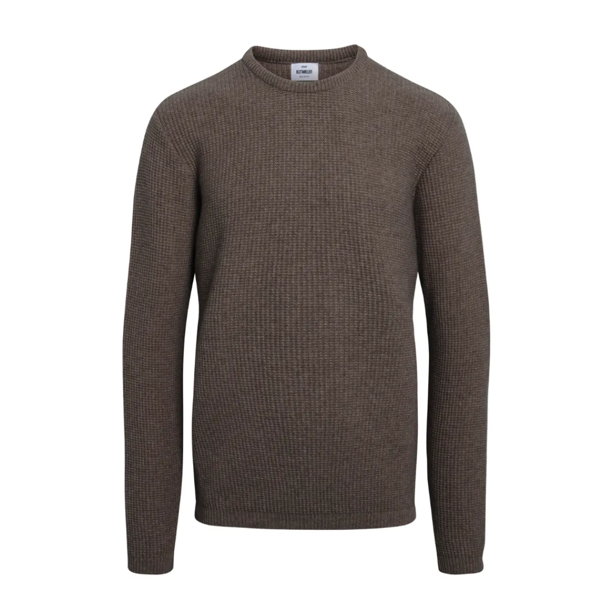 Klitmøller Frede Knit sweater, herre (Taupe)-KLITMØLLER COLLECTIV Online