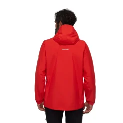 Alto Light HS Hooded Skal- og regnjakke, herre ( Red)-MAMMUT