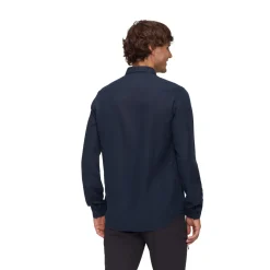 Alvra Summer LS Shirt, herre (Marine)-MAMMUT Sale