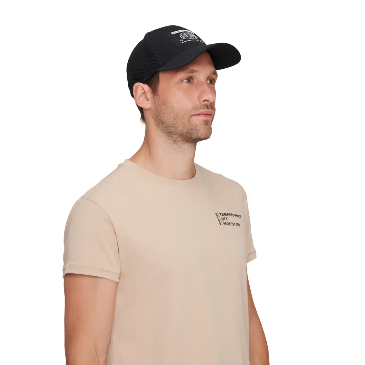 Baseball Mesh Cap (Black)-MAMMUT