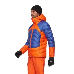 Eiger Nordwand Light Down IN Hooded Dunjakke, herre (Black / Orange)-MAMMUT Best