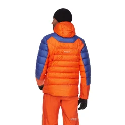 Eiger Nordwand Light Down IN Hooded Dunjakke, herre (Black / Orange)-MAMMUT Best