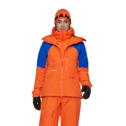Eiger Nordwand Light Down IN Hooded Dunjakke, dame (Eiger Orange)-MAMMUT Hot