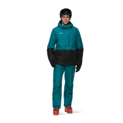 Fall Line HS Thermo skijakke, herre (Deep Teal)-MAMMUT Hot