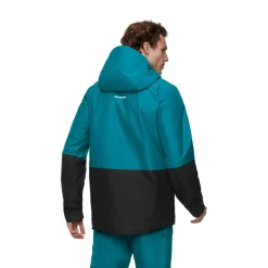 Fall Line HS Thermo skijakke, herre (Deep Teal)-MAMMUT Hot