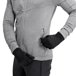 Fleece Pro Glove (Black)-MAMMUT Sale