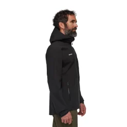 Linard Guide HS Hooded Skaljakke, herre (Black)-MAMMUT Outlet