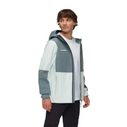 Linard Guide HS Hooded Skaljakke, herre (Silver Sage)-MAMMUT Outlet