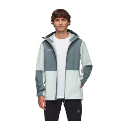 Linard Guide HS Hooded Skaljakke, herre (Silver Sage)-MAMMUT Outlet