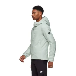 Rime IN Hooded Fiberjakke, herre (Silver Sage)-MAMMUT Online
