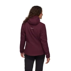 Rime IN Hooded Fiberjakke, dame (Vin)-MAMMUT Best