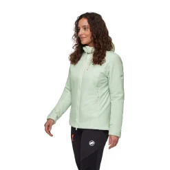 Rime IN Hooded Fiberjakke, dame (Silver Sage)-MAMMUT Clearance