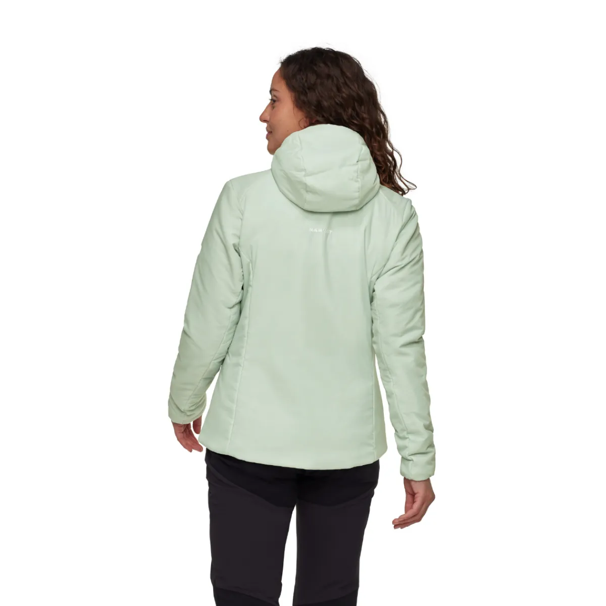 Rime IN Hooded Fiberjakke, dame (Silver Sage)-MAMMUT Clearance