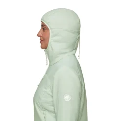 Rime IN Hooded Fiberjakke, dame (Silver Sage)-MAMMUT Clearance