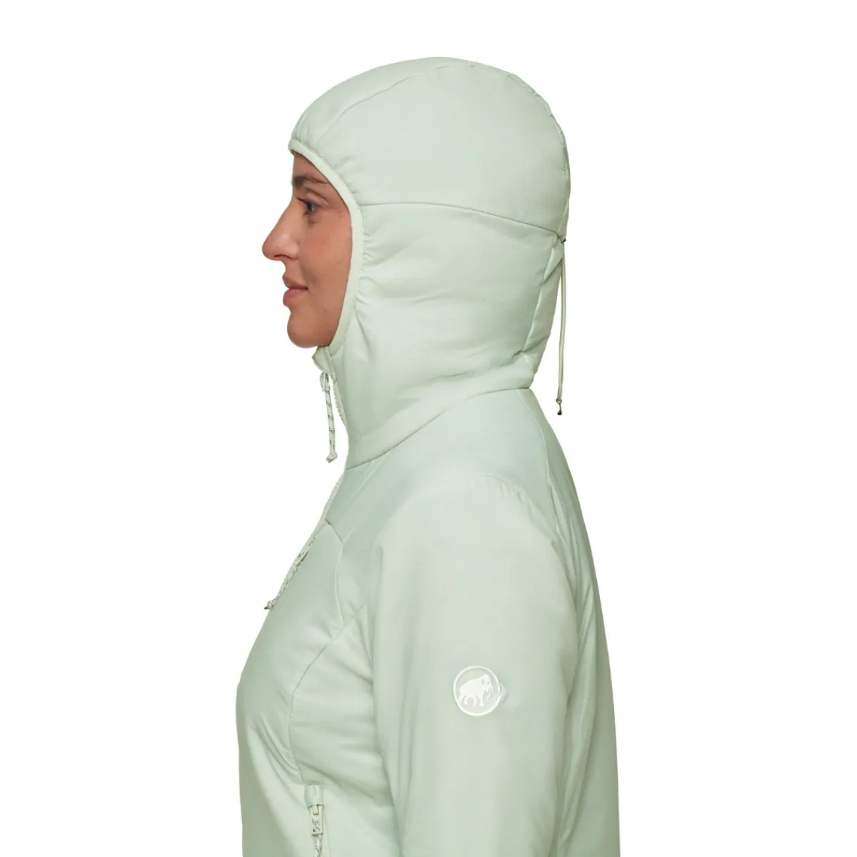 Rime IN Hooded Fiberjakke, dame (Silver Sage)-MAMMUT Clearance
