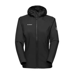 Rime Light IN Hybrid Hooded Softshell, dame (Black)-MAMMUT Hot