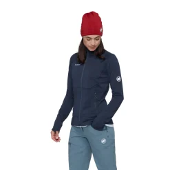 Taiss Light ML Fleece, dame (Marine)-MAMMUT Outlet