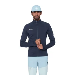 Taiss ML Fleece, herre (Marine)-MAMMUT Clearance