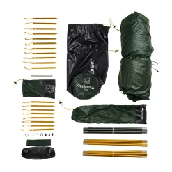 Oppland 3 LW 2.0, 3-personers telt (Forest Green)-NORDISK Online