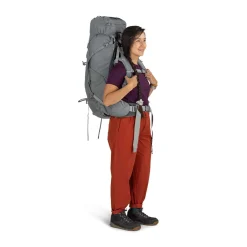 Ariel 65 L vandrerygsæk, dame (Medium Grey)-OSPREY Discount