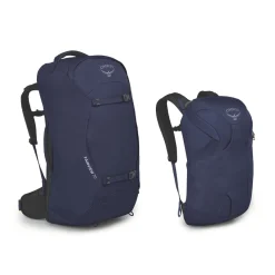 Fairview 70 L rejserygsæk, dame (Winter Night Blue)-OSPREY Online