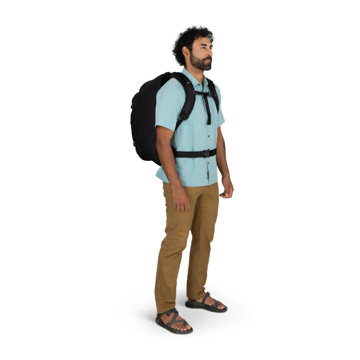 Farpoint Travel Pack 55 L rejserygsæk, herre (Black)-OSPREY