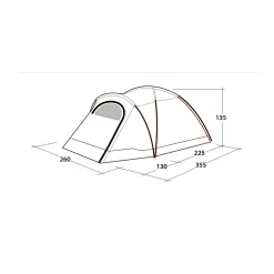 Cloud 4 campingtelt, 4 personer-OUTWELL Sale