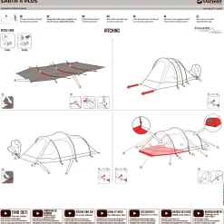 Earth 4 campingtelt, 4 personer-OUTWELL Sale