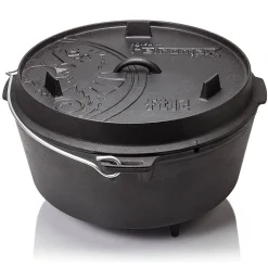 Dutch Oven ft 12" - 11,5 liter støbejernsgryde-PETROMAX New