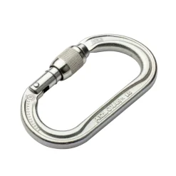 Oxan Screw-Lock stålkarabin KL-PETZL Clearance
