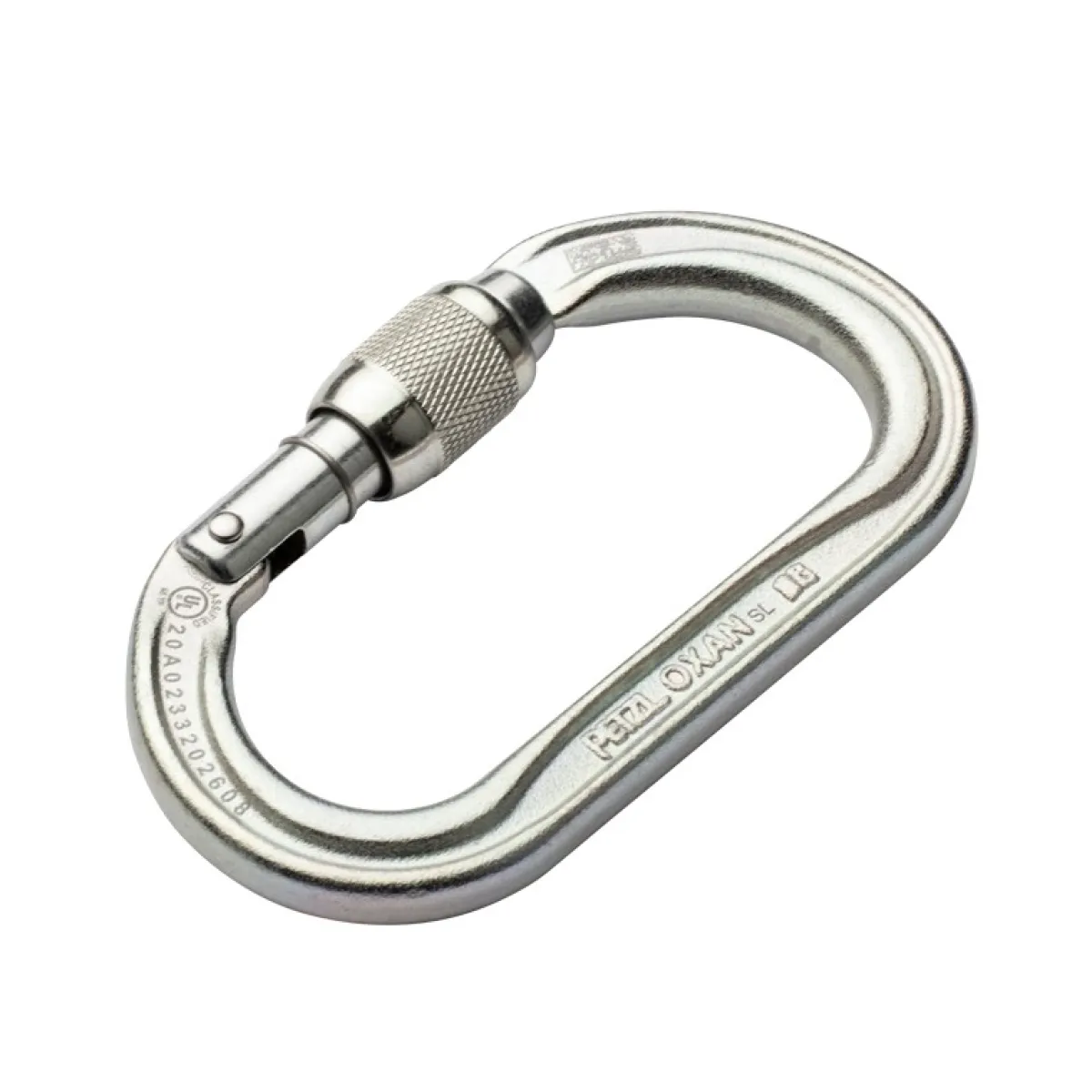 Oxan Screw-Lock stålkarabin KL-PETZL Clearance