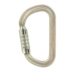 Vulcan Triact-Lock Stålkarabin (Steel)-PETZL