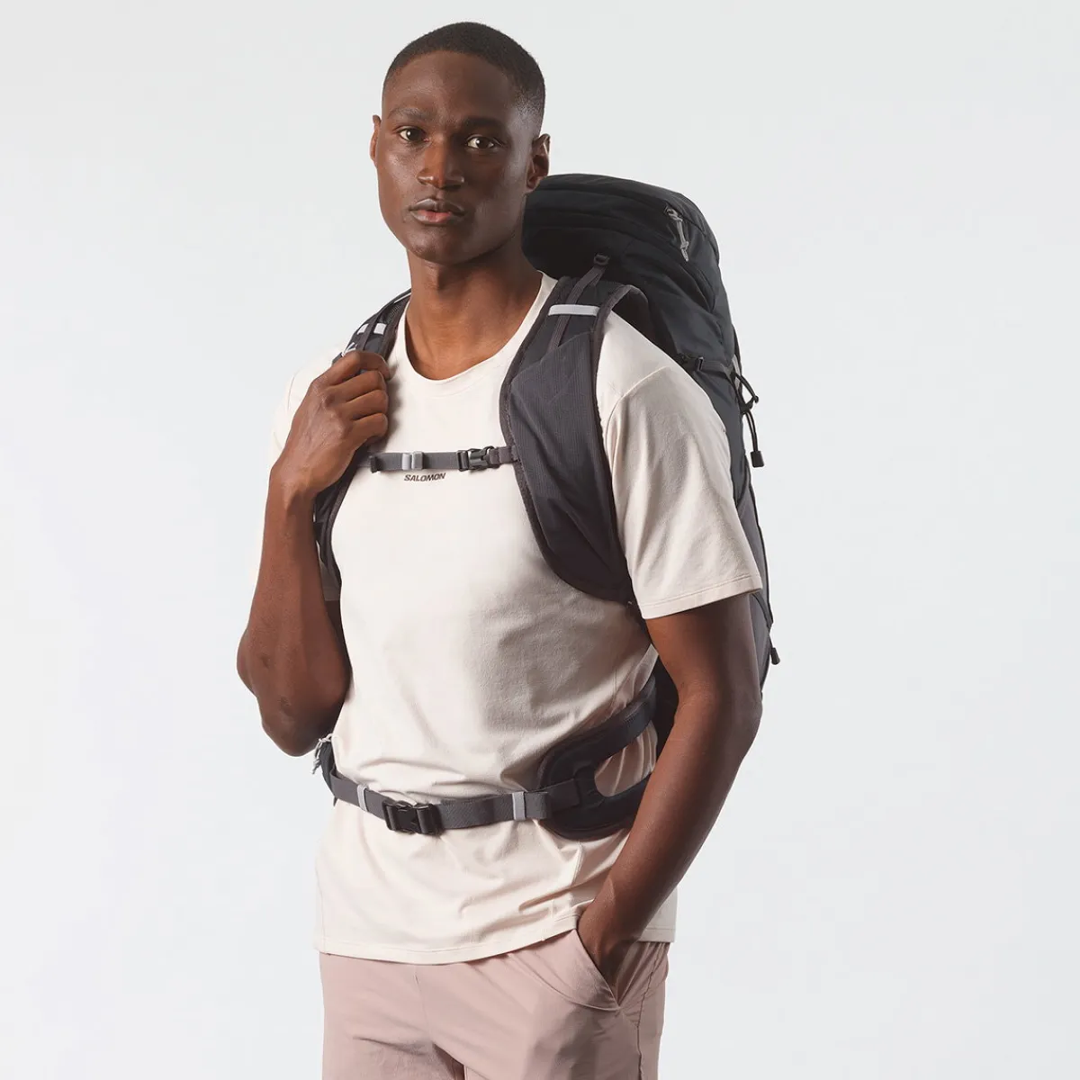 Aerotrek 30 L rygsæk (Anthracite)-SALOMON