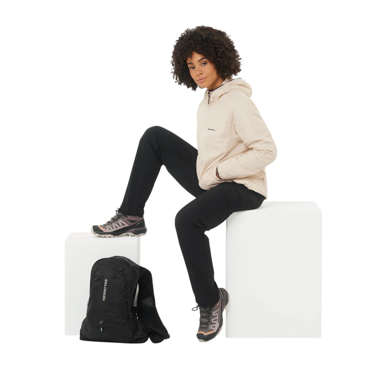 Cross 12 L rygsæk (Black)-SALOMON Online
